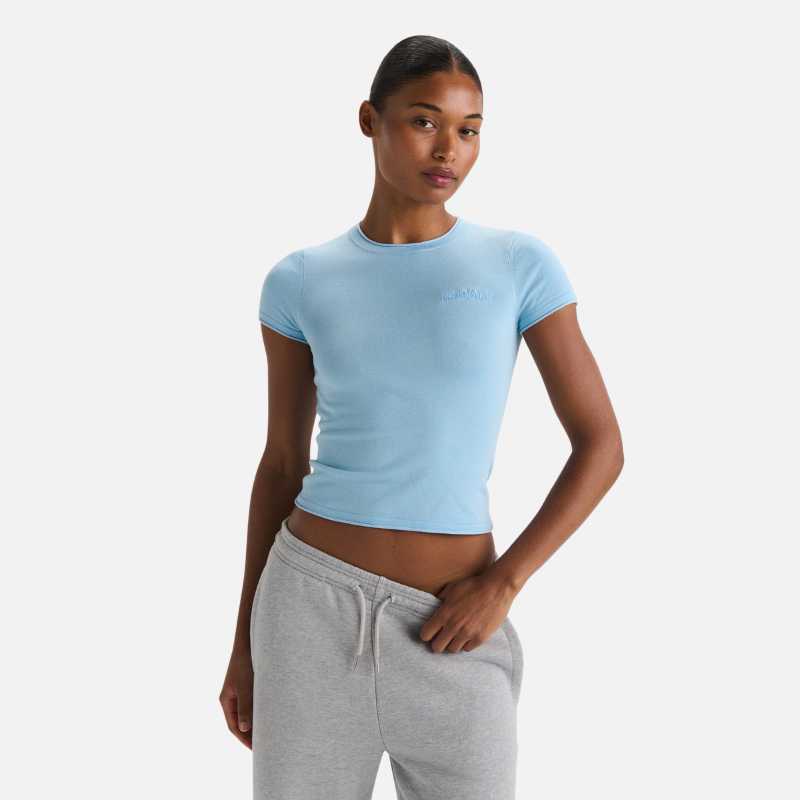Knit Crew Neck T-shirt (1)
